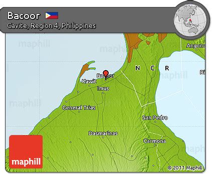 Bacoor City Map .